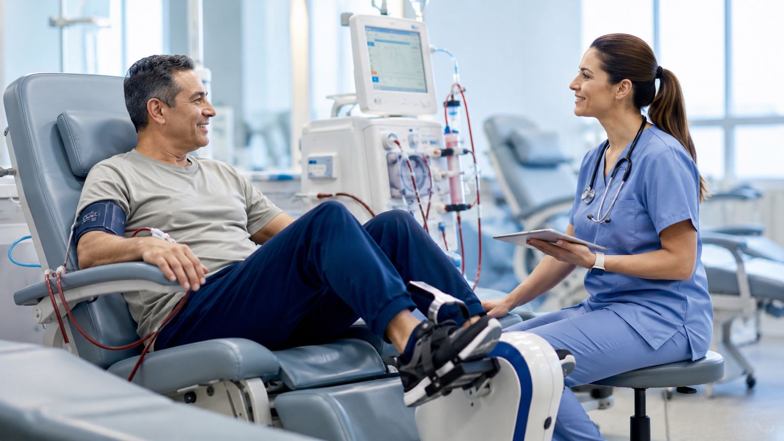 Fisioterapia cardiovascular na hemodiálise: movimento também é tratamento